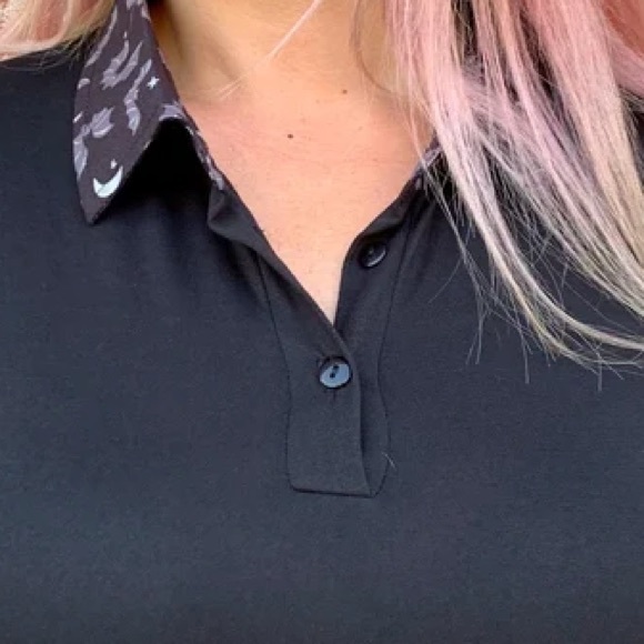 RETROLICIOUS 2xl bats collar tunic top Halloween goth witchy - Picture 9 of 12